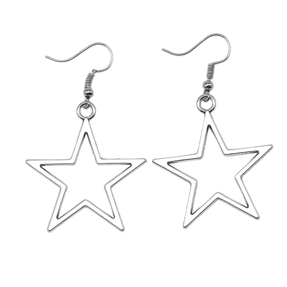 Oorbellen - StarLuxe - Antieke Stijl - Holle Hanger