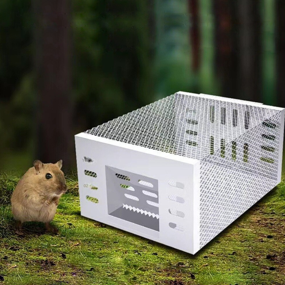 Muizenval - SafeCatch - Humane Ontwerp - Herbruikbaar voor Meerdere Muizen
