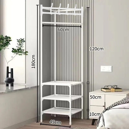 Kledingrek - SpaceSaver - Opvouwbaar Design - Hoekopslag