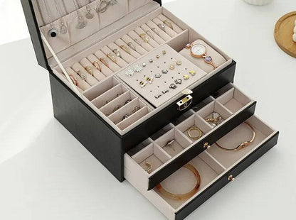 Sieradendoos - LuxiBox - Meerdere Lagen Opslag - Elegante Organizer