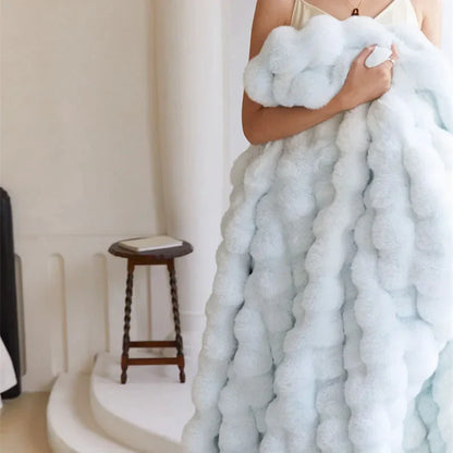 Faux Fur Plaid - Luxora - Ultra Zacht - Gezellige Winterwarmte