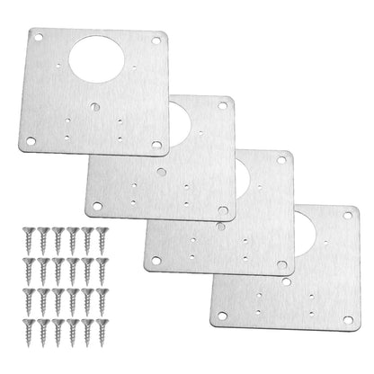 Keuken Scharnier Reparatie Kit - FixMaster - Duurzaam Plaat - Eenvoudige Installatie