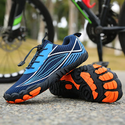 Antislip Mountainbike Schoenen - TrailStep - Blotevoetontwerp - Verbeterde Grip