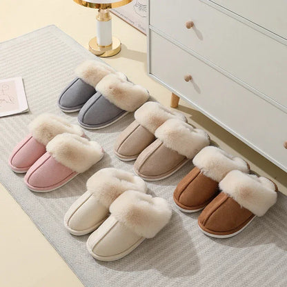 Verwarmde Pantoffels - CozyFeet - Pluche Bont - Antislip Binnencomfort