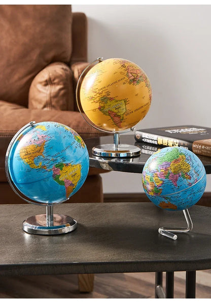 Globe - WorldSphere - Metalen Stand - Decoratief Stuk