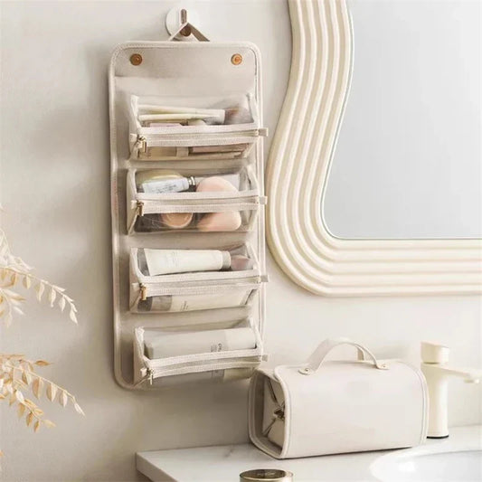 Toilettas Organizer - TravelEase - Compacte Opberging - Duurzaam Design