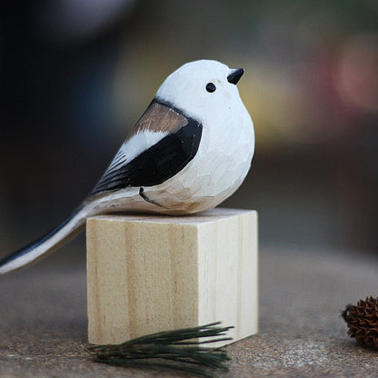 Houten Vogels - NatureCraft - Handgemaakt Ontwerp - Decoratief Object