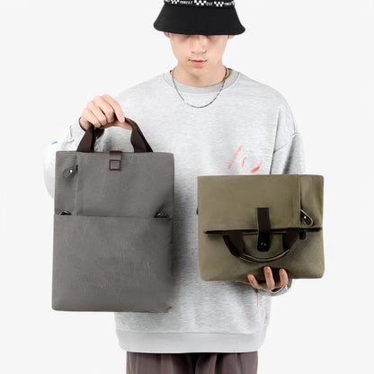 Canvas Schoudertas - UrbanFlex - Stijlvol Ontwerp - Veelzijdig Gebruik