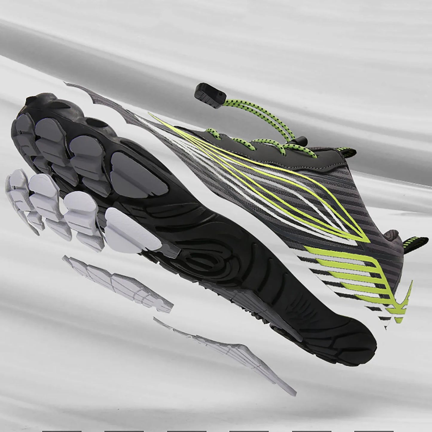 Antislip Mountainbike Schoenen - TrailStep - Blotevoetontwerp - Verbeterde Grip