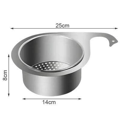 Afvoer Mand - FlowMaster - Rvs - Gootsteen Organizer