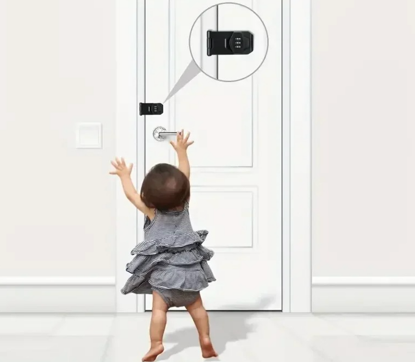 Sleutelloos Combinatieslot – Beveiliging zonder Sleutels voor Deuren, Kasten & Kluisjes