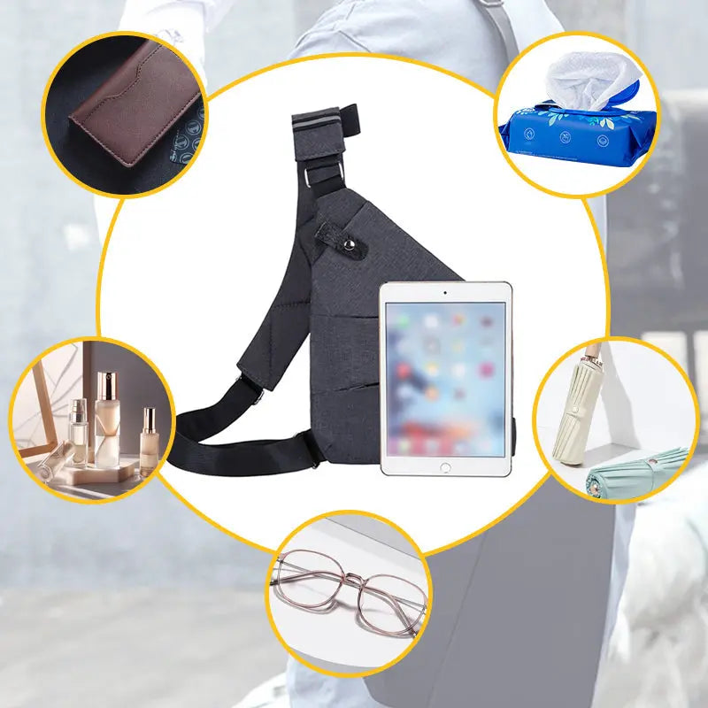 Veiligheid Reis Tas - GuardPack - Duurzaam Ontwerp - Ideaal voor Buitenavonturen