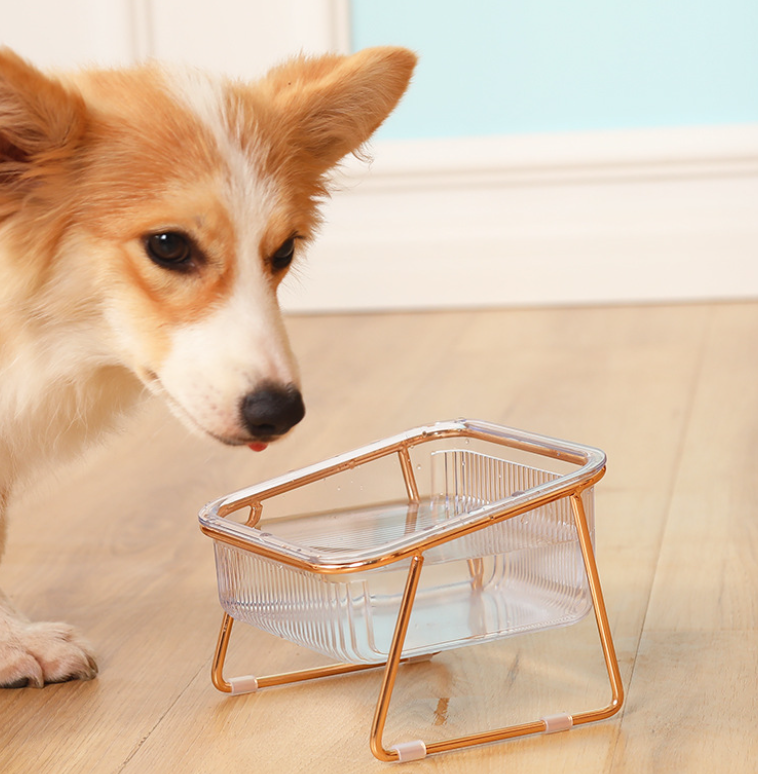 Voederbak - PetEase - Verhoogd Design - Duurzaam voor Katten & Kleine Honden