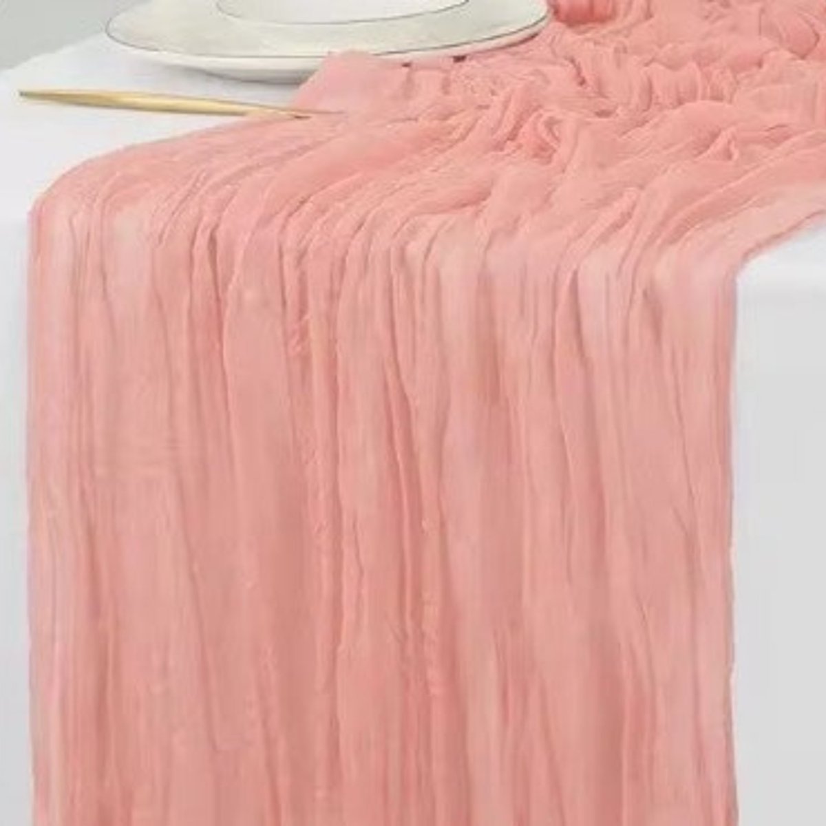 Tafelloper - ElegantWeave - Linnen Stof - Boho Stijl