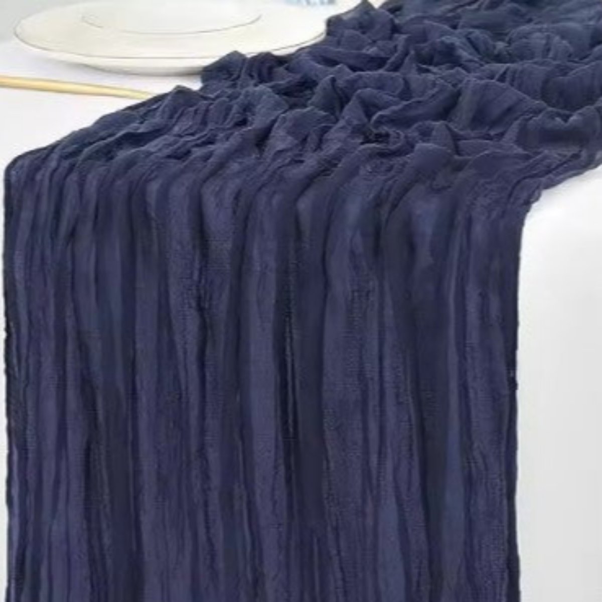 Tafelloper - ElegantWeave - Linnen Stof - Boho Stijl