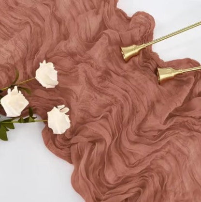 Tafelloper - ElegantWeave - Linnen Stof - Boho Stijl