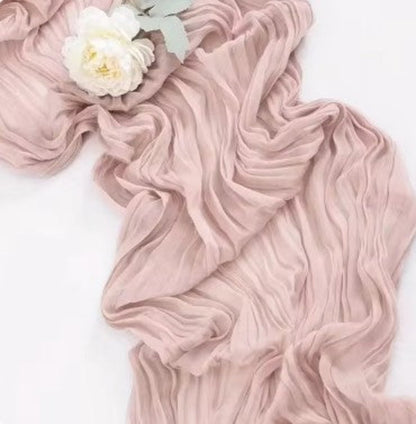 Tafelloper - ElegantWeave - Linnen Stof - Boho Stijl