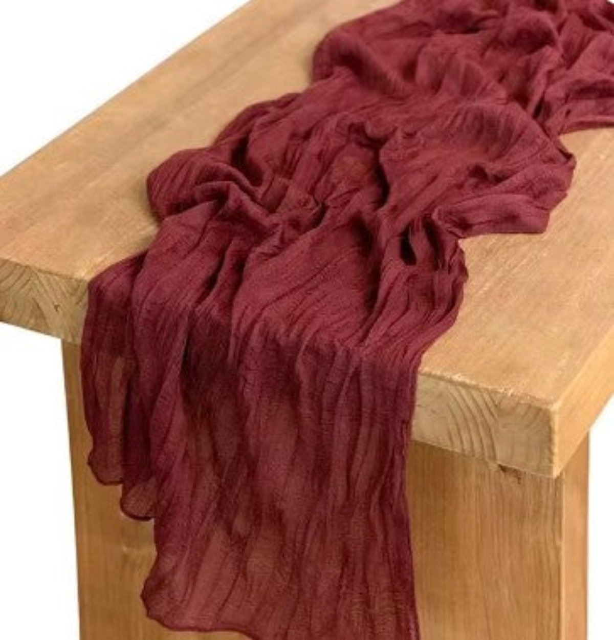 Tafelloper - ElegantWeave - Linnen Stof - Boho Stijl