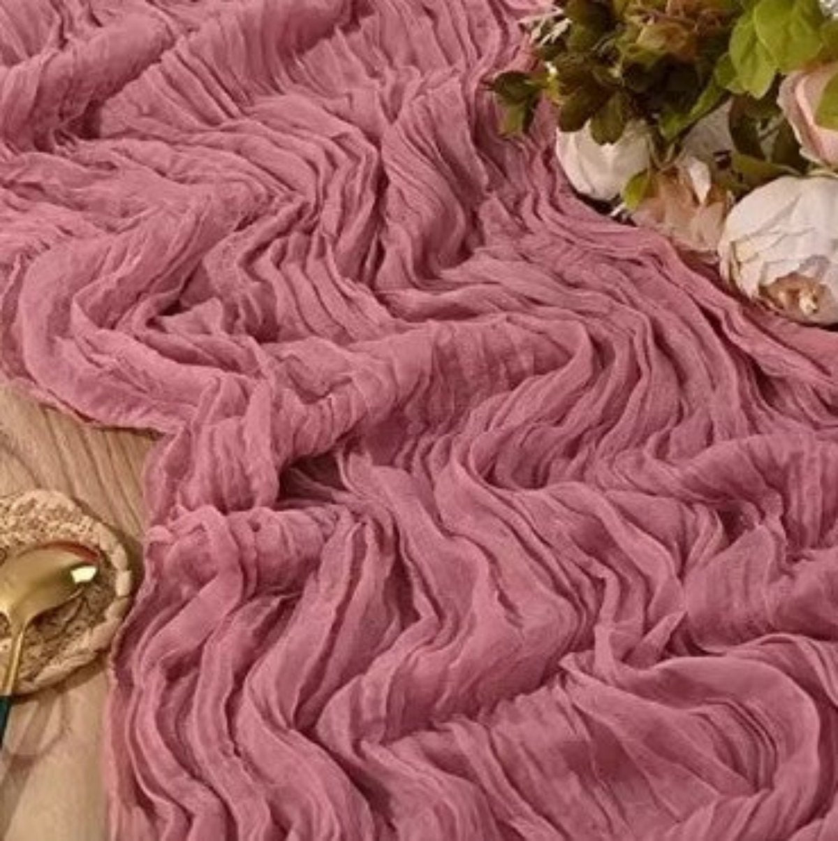 Tafelloper - ElegantWeave - Linnen Stof - Boho Stijl