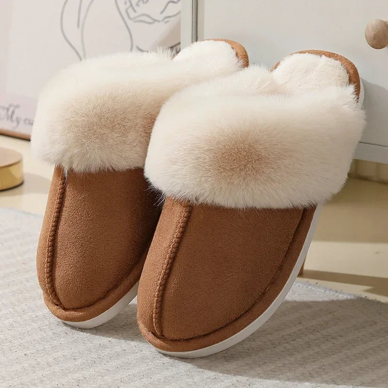 Verwarmde Pantoffels - CozyFeet - Pluche Bont - Antislip Binnencomfort