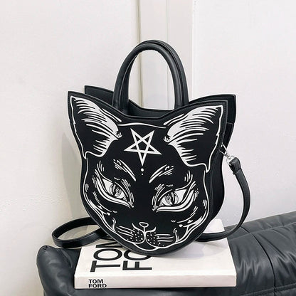 Gothische Handtas - DarkMuse - Kat Design - Spookachtige Elegant