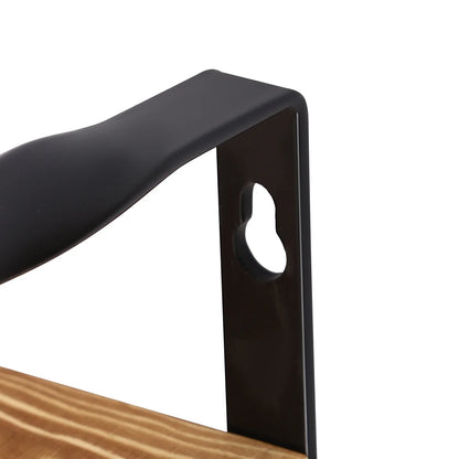 Wandplank - WoodStyle - Handdoekhouder - Stijlvolle Opslag