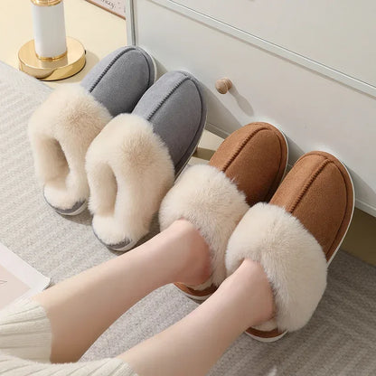Verwarmde Pantoffels - CozyFeet - Pluche Bont - Antislip Binnencomfort