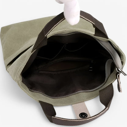 Canvas Schoudertas - UrbanFlex - Stijlvol Ontwerp - Veelzijdig Gebruik