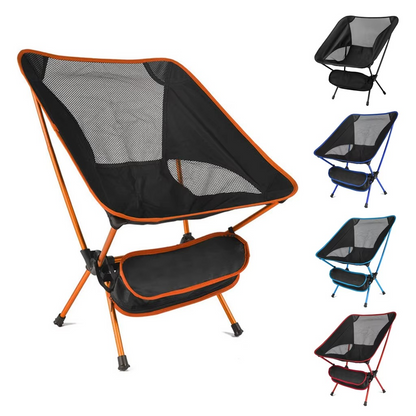 Campingstoel - FlexiSeat - Lichtgewicht Vouwbaar - Compact Comfort