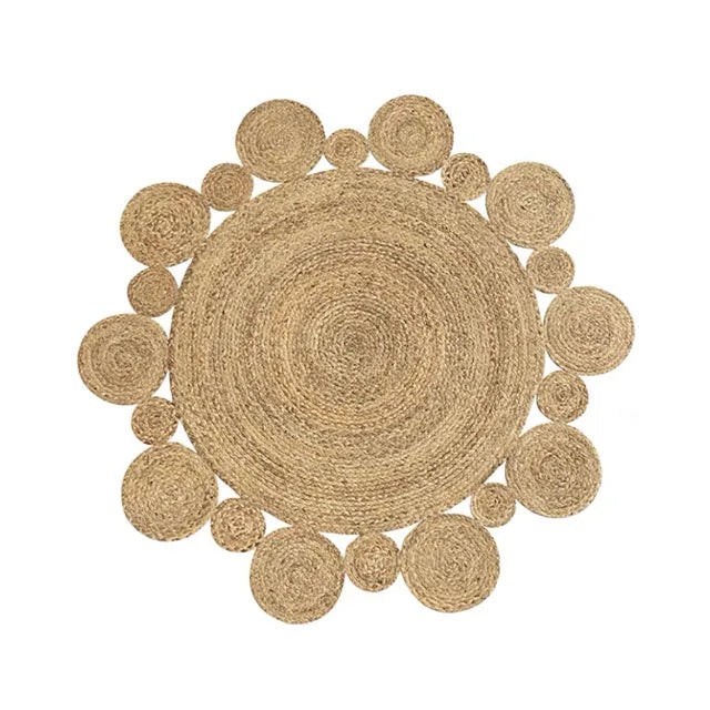 Rond Vloerkleed - EcoWeave - Natuurlijke Vezels - Duurzaam Design