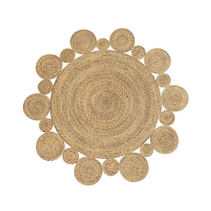 Rond Vloerkleed - EcoWeave - Natuurlijke Vezels - Duurzaam Design