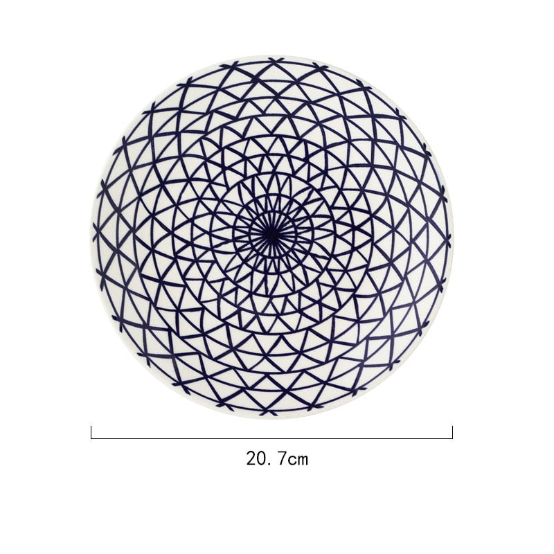 Keramische Mokken - Artistry - Handbeschilderd Design - Geometrische Patronen