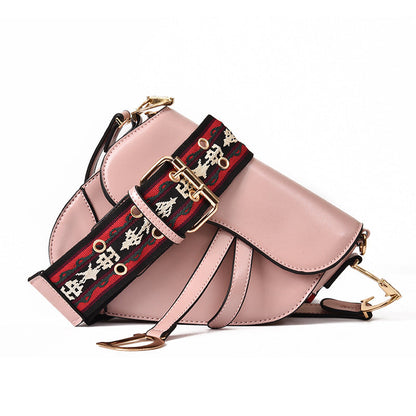 Schoudertas - Elegance - Luxe PU - Leren Zadeltas