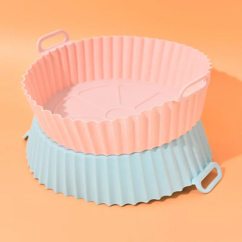 Airfryer Mandje - CleanCook - Siliconen Pot - Herbruikbare Airfryer Bakplaat