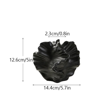 Keramische Vaas - NordicStyle - Koraal Design - Stijlvolle Decoratie