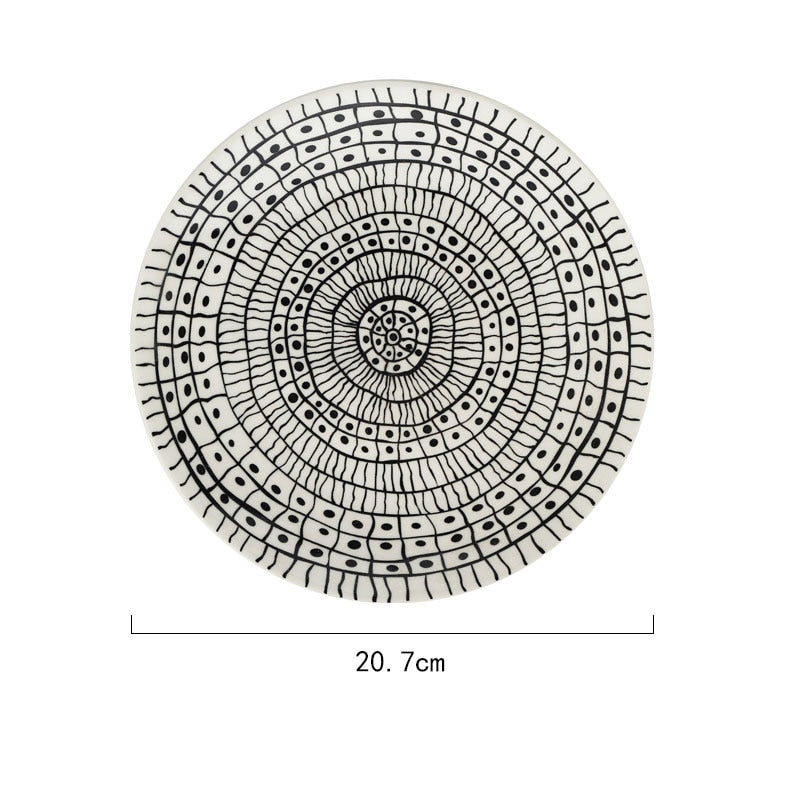 Keramische Mokken - Artistry - Handbeschilderd Design - Geometrische Patronen