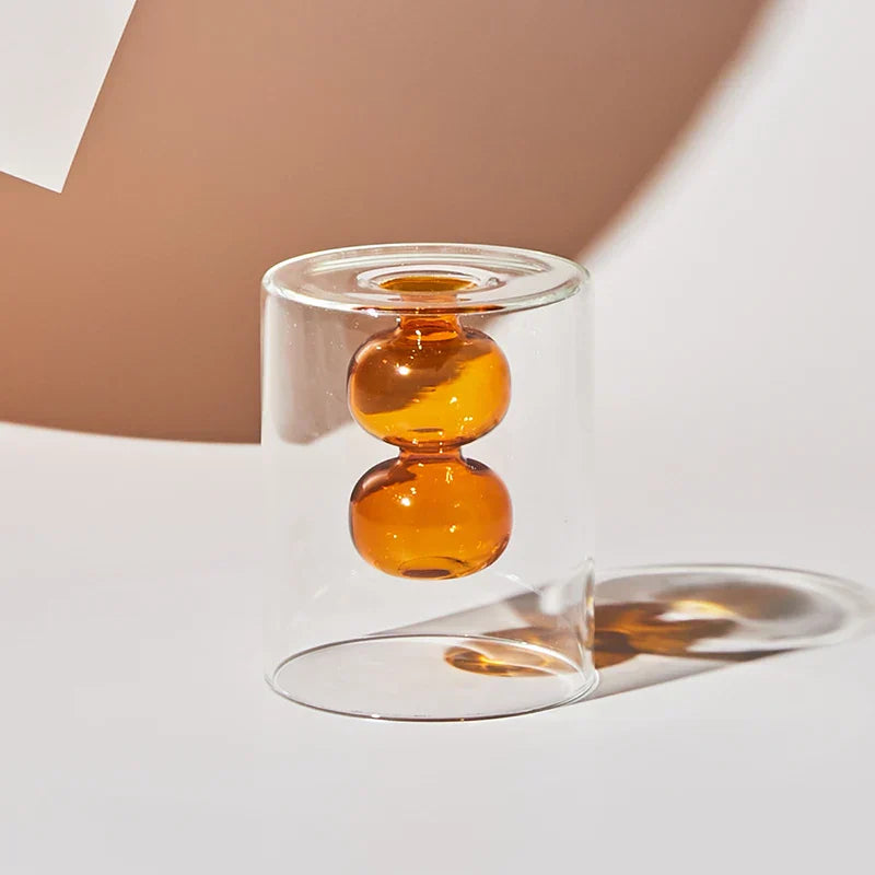 Glazen Vaas - BloomCraft - Artistiek Design - Scandinavische Stijl