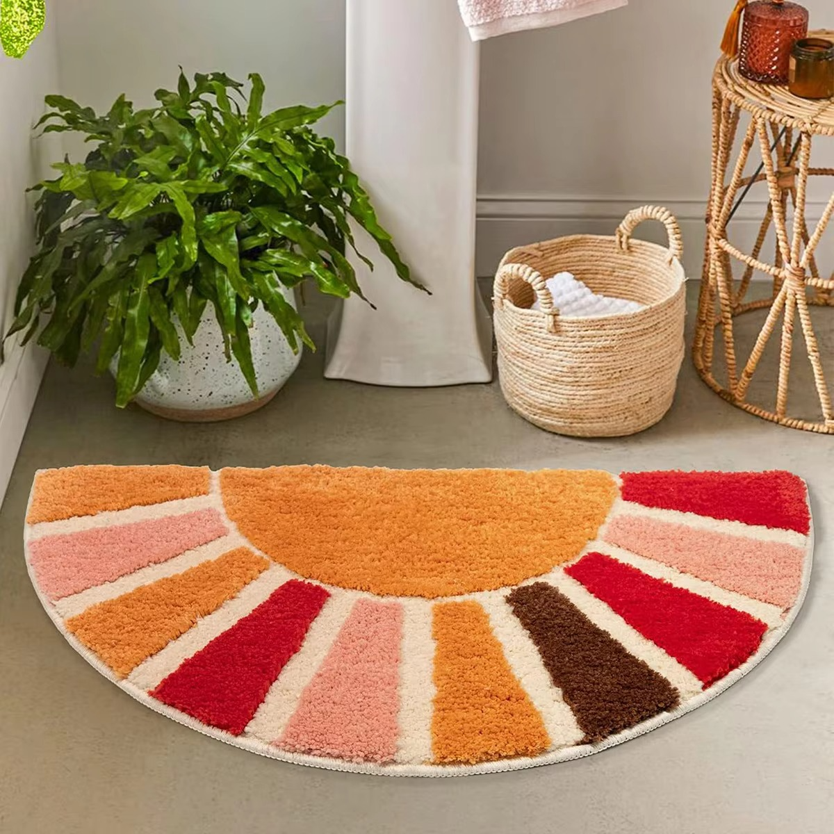 Deurmat - SunBurst - Antislip - Decoratieve Vloermat