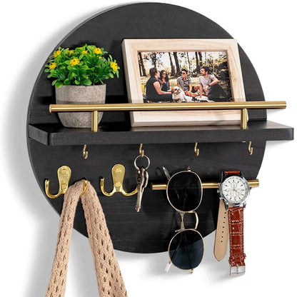 Sleutelhouder - WoodCraft - Milieuvriendelijk Design - Wandmontage