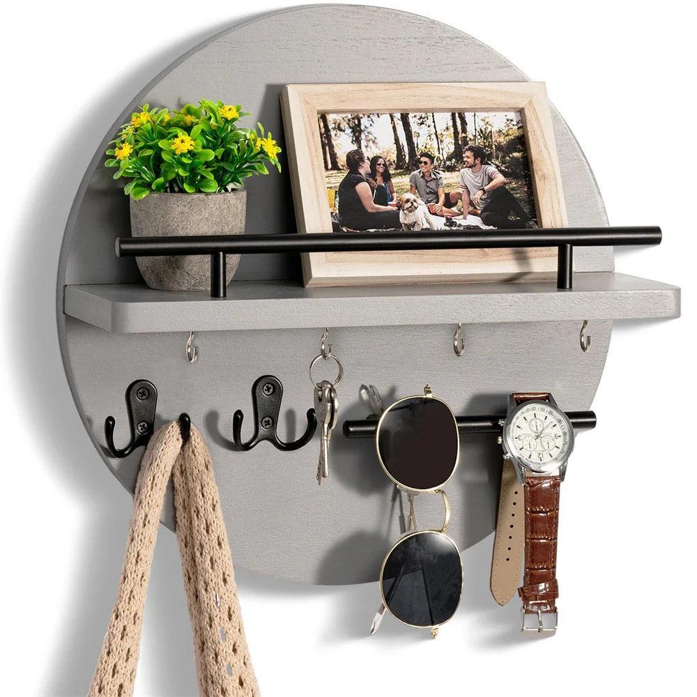 Sleutelhouder - WoodCraft - Milieuvriendelijk Design - Wandmontage