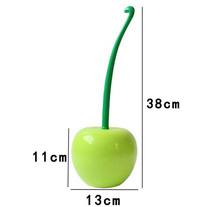 Toiletborstel Set - CherryBrush - Stijlvol Ontwerp - Badkamer Accessoire