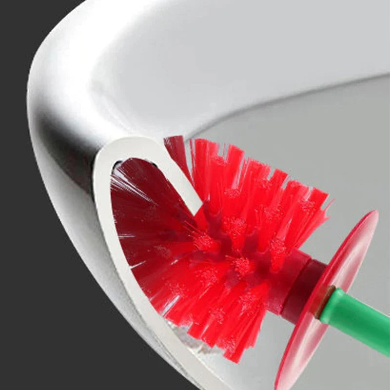 Toiletborstel Set - CherryBrush - Stijlvol Ontwerp - Badkamer Accessoire