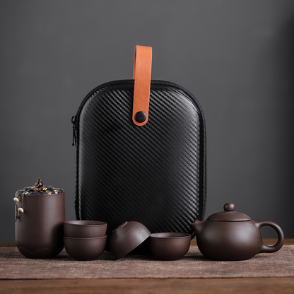 Theeset - TravelTea - Draagbaar Design - Traditionele Stijl