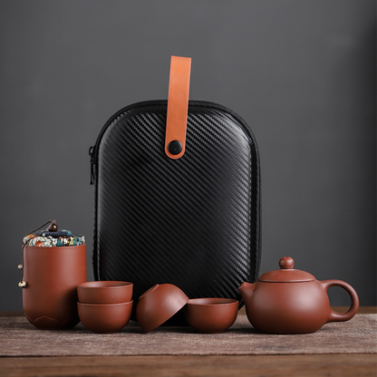 Theeset - TravelTea - Draagbaar Design - Traditionele Stijl