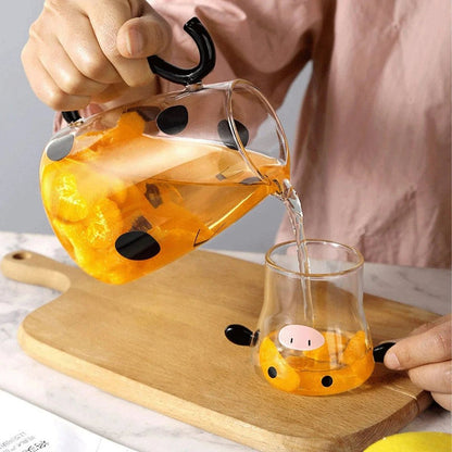 Glazen Ketel Set - ClearBrew - Elegante Design - Kopje & Ketel