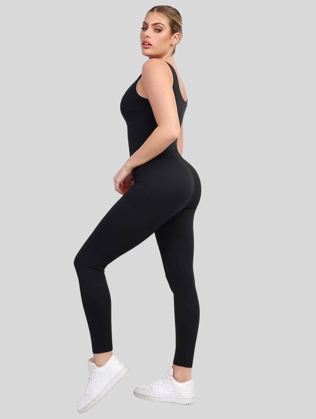 Eén Piece Tank Top Jumpsuit - ShapeFit - Strakke Vormgeving - Comfort voor de Hele Dag