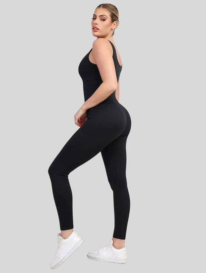 Eén Piece Tank Top Jumpsuit - ShapeFit - Strakke Vormgeving - Comfort voor de Hele Dag