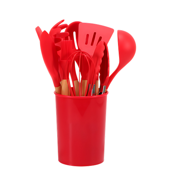 Kookgerei - HeatGuard - Duurzaam Siliconen - Anti-aanbak Set