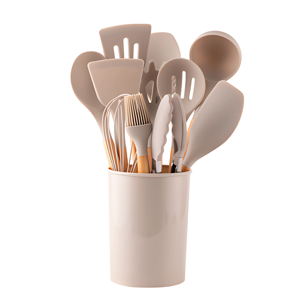 Kookgerei - HeatGuard - Duurzaam Siliconen - Anti-aanbak Set