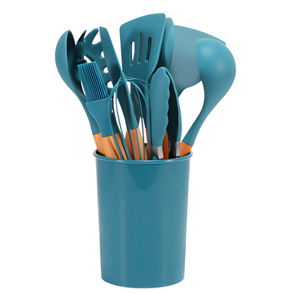 Kookgerei - HeatGuard - Duurzaam Siliconen - Anti-aanbak Set